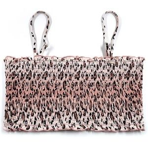 Women's bikini bandeau swim top